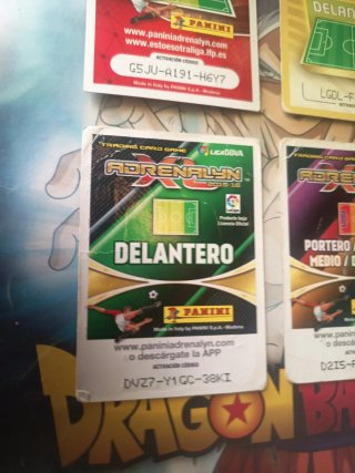 Lote 4 cromos Adrenalyn XL Balón de Oro