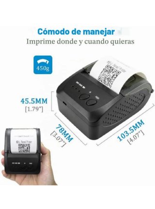 Impresora Térmica Portátil tickets Netum nueva