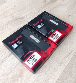 DDR4 16GB (4x4GB) CL15 3000 HyperX PREDATOR