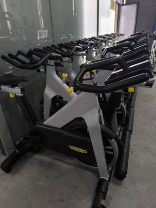 Bicicleta de Spinning Technogym Connect Gris