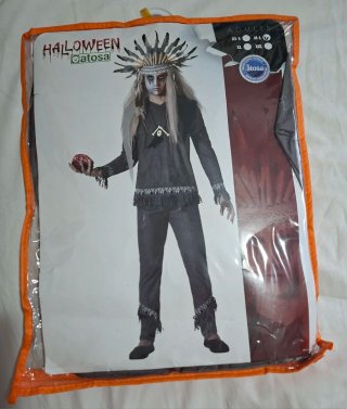 Disfraz Indio Halloween Talla M-L