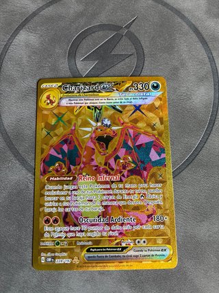 Carta Pokémon Charizard ex Teracristal