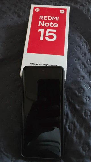 Redmi Note 15 Negro memoria de 256GB y 8 GB ram