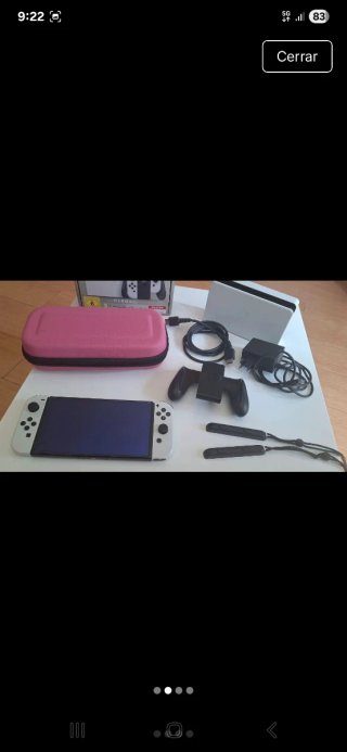 Nintendo Switch OLED Blanca