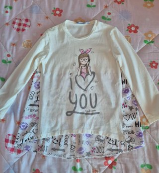T-shirt bambina Original Marines tg 4/5