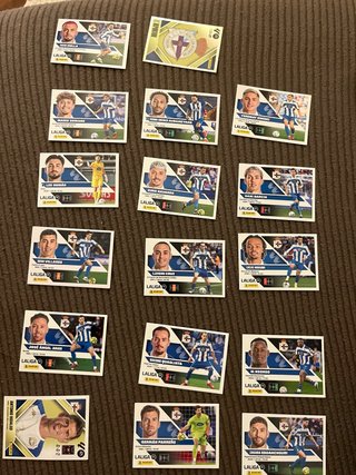 Lote Cromos Panini Liga Este 26-27 Deportivo