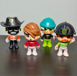 Set 4 Personaggi PinyPon Action