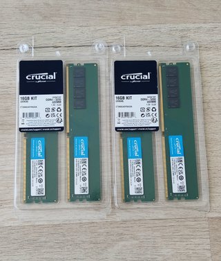 NUEVO 32GB (4x8GB) 3200 DDR4 Crucial