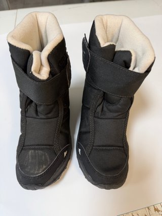 Botas de nieve negras Quechua talla 30