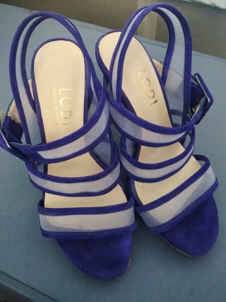 Zapatos LODI azul electric