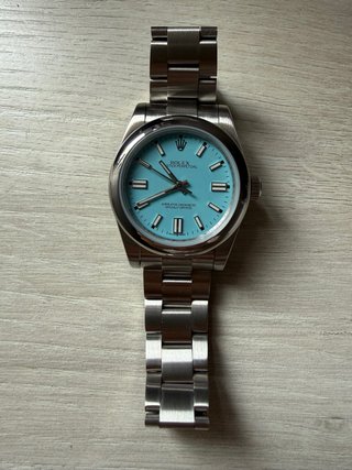 Reloj Rolex Oyster Perpetual - Azul Turquesa