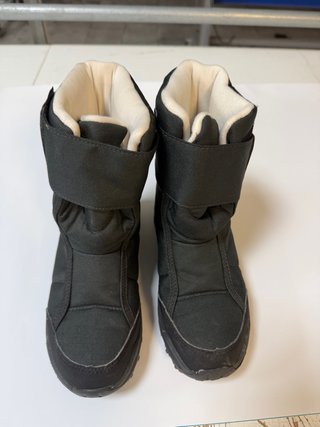 Botas de nieve infantiles negras