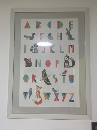 Cuadro Abecedario Infantil El Corte Inglés