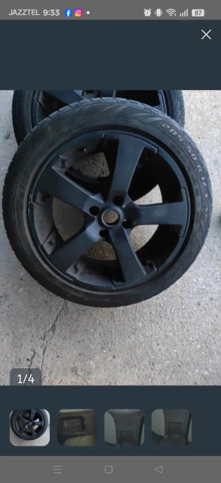 Llanta Negra 205/50 R17