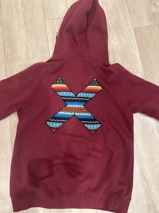Sudadera Blue Banana Color Vino XS