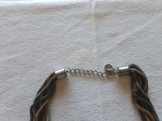 Collana multi filo a cascata 7 fili