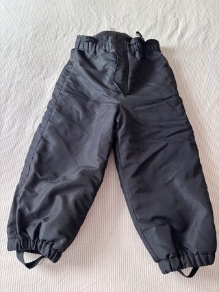 Pantalón nieve niño negro