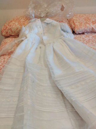 Vestido de Comunión Blanco Usado 1 Vez