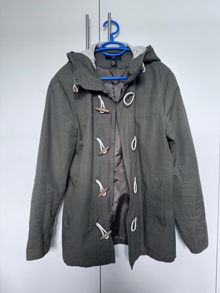 Parka H&M Verde Oliva Talla S