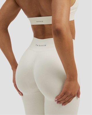 Leggings Thrivin Efecto Push-up Beige