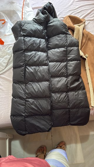 Plumífero largo Shein Talla 44