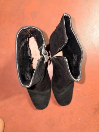 Botines Zara Tacón Ancho Estilo Ankle Boot