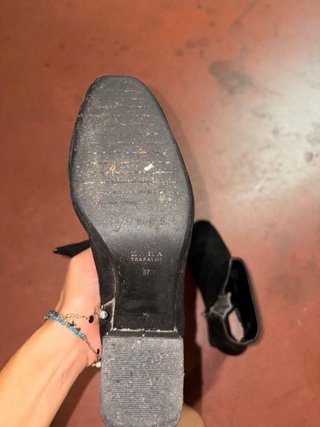 Botines Zara Tacón Ancho Estilo Ankle Boot