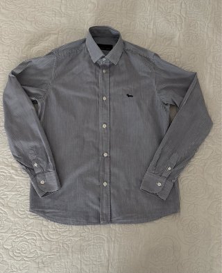 Camicia Harmont & Blaine righe blu/bianco