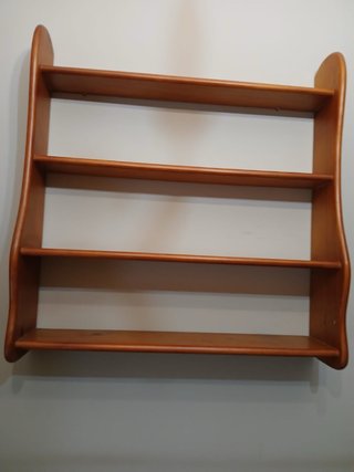 Estantería de Pared de Madera