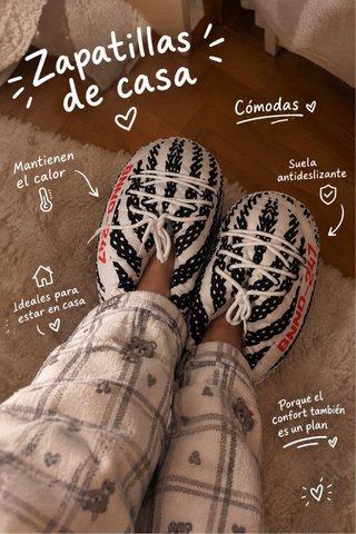 Zapatillas de estar por casa