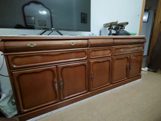 Bajo repostero madera