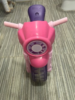 Moto correpasillos niña rosa y morada
