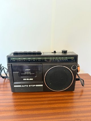 Radiocasete Elbe Vintage Años 80