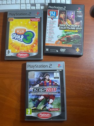 PlayStation 2 Juegos: EyeToy Play 3, Soul Calibur