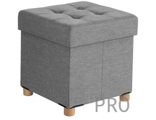 Pouf con scatola di stoccaggio