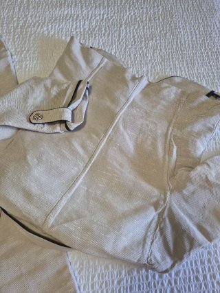 Traje juvenil FUTURA beige/blanco