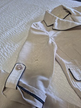 Traje juvenil FUTURA beige/blanco