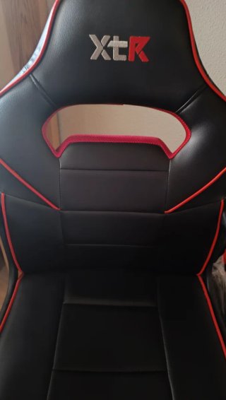 Silla Gaming XtR Negra y Roja