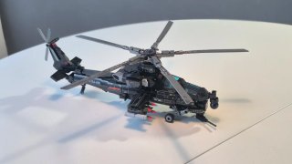 Helicóptero militar tipo Lego 732 piezas