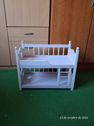 Cama litera muñecas