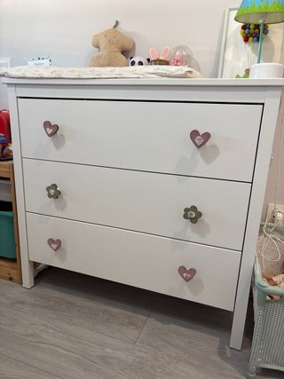 Cómoda infantil Ikea blanca