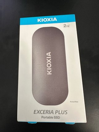 Disco Duro SSD Portátil Kioxia Exceria Plus 2TB