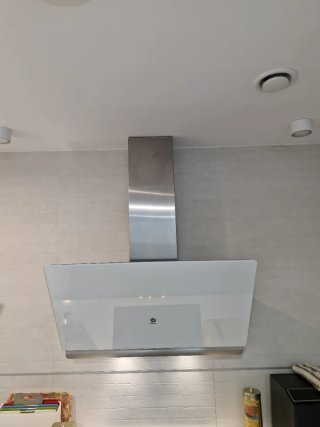 Campana Extractora Balay Cristal Blanco 90cm