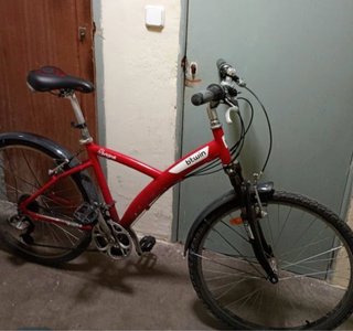Combo Bicicleta montaña roja + accesorios