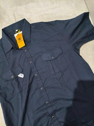 Camisa Negra Manga Corta Coevalsclub XL