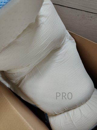 Amazon Basics Materasso in schiuma viscoelastica con memory foam, 100 x 200 cm, 5 cm, bianco