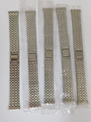 Lote de 5 Brazaletes de acero de 18mm.
