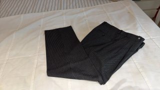 Pantalón Rayas Fallero Gris