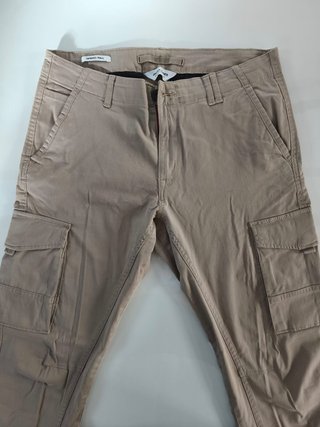 Pantalón Cargo Jack & Jones Beige Talla S