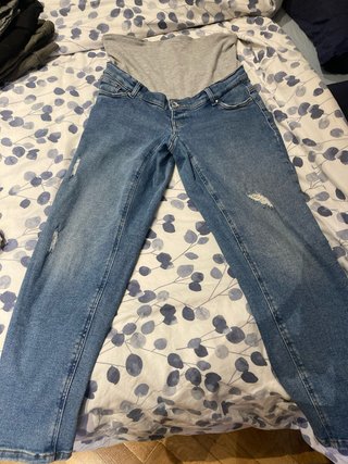 Pantalón Premamá Only Azul